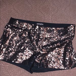Sequin Shorts